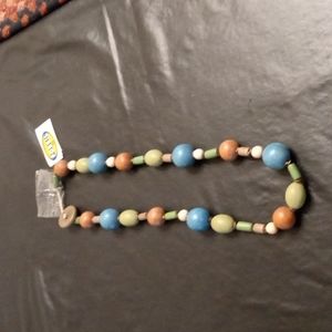 Fossil Beaded Necklace